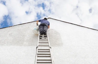 Peinture extérieure à Sermaises — façades et ravalement